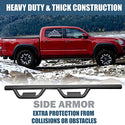 9'' Running Boards Compatible with 2005-2022 Toyota Tacoma Crew Cab